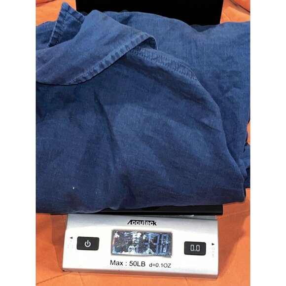 NWT J.Crew Navy Button-Down Tunic Dress  Lightweight Cotton Relaxed Fit Women's - Picture 12 of 13